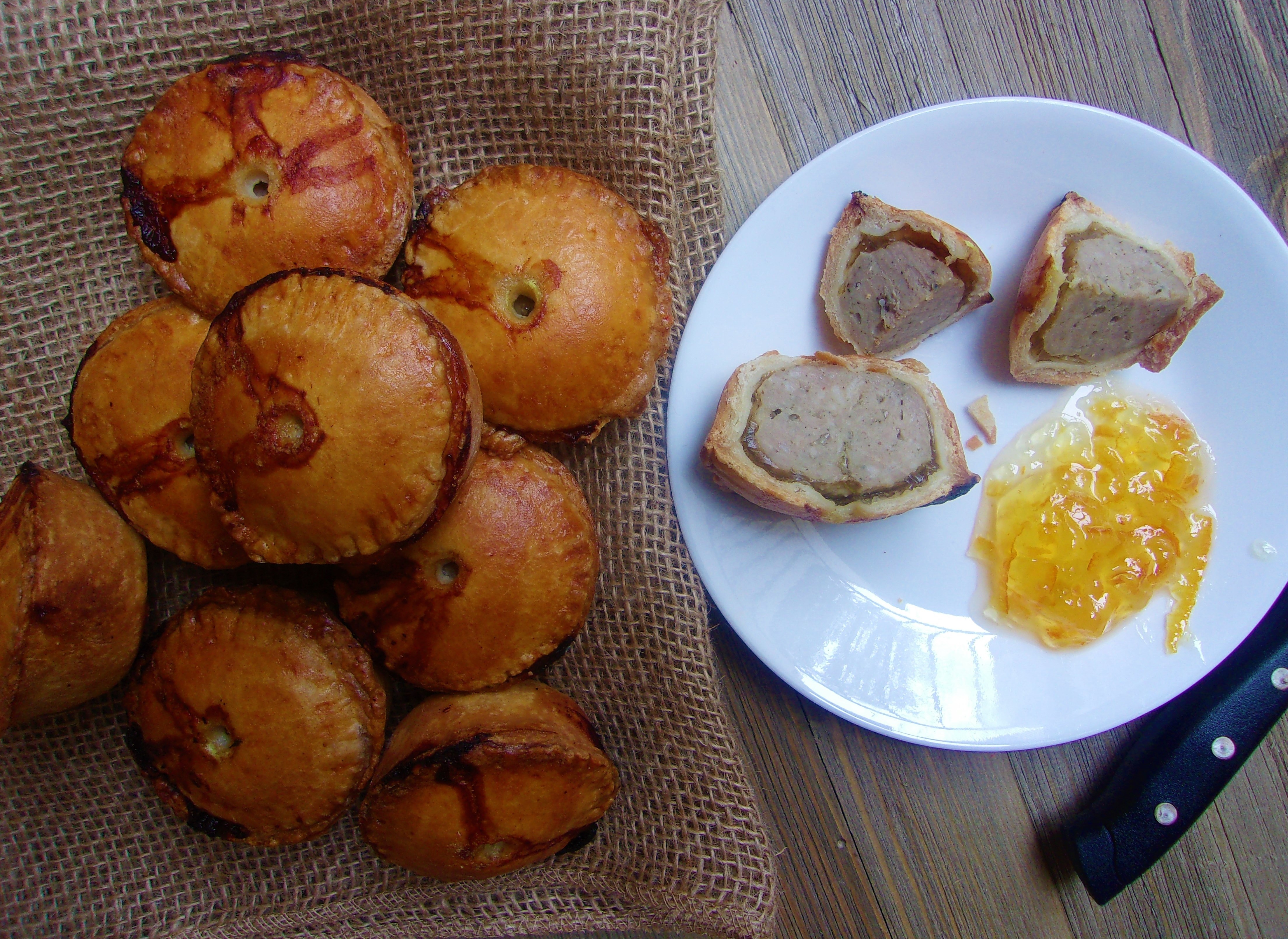 Mini pork pies