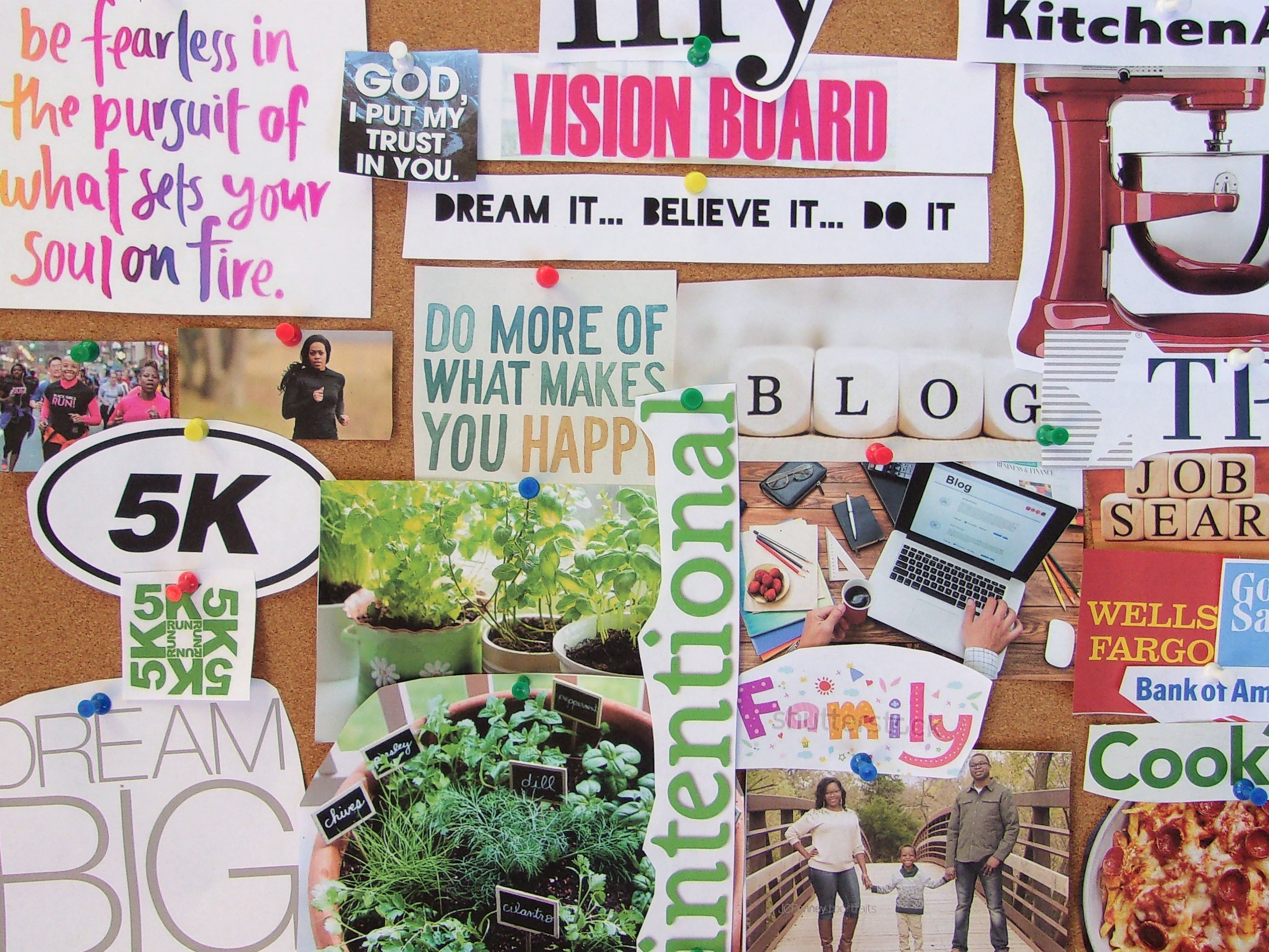 vision board